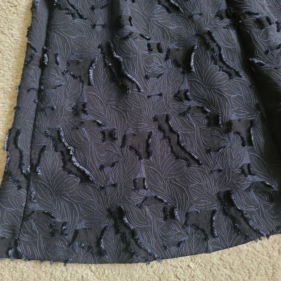 H&M Lace Midi Circle Blue Skirt Size 4 - Picture 12 of 13